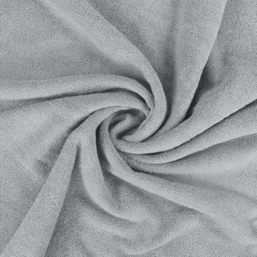 Utopia Towels Jumbo Bath Sheet 2 Pack - 35x70 in, 600 GSM Cotton, Cool Grey (Variation of THIS listing)
