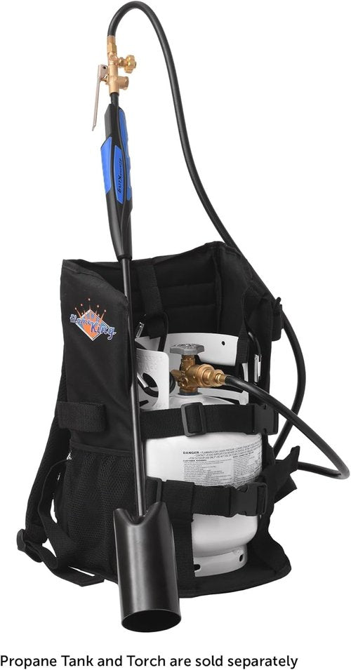 Flame King Propane Tank Backpack Carrier - Ideal for 5LB & 10LB Cylinders | Perfect for Weed Burning