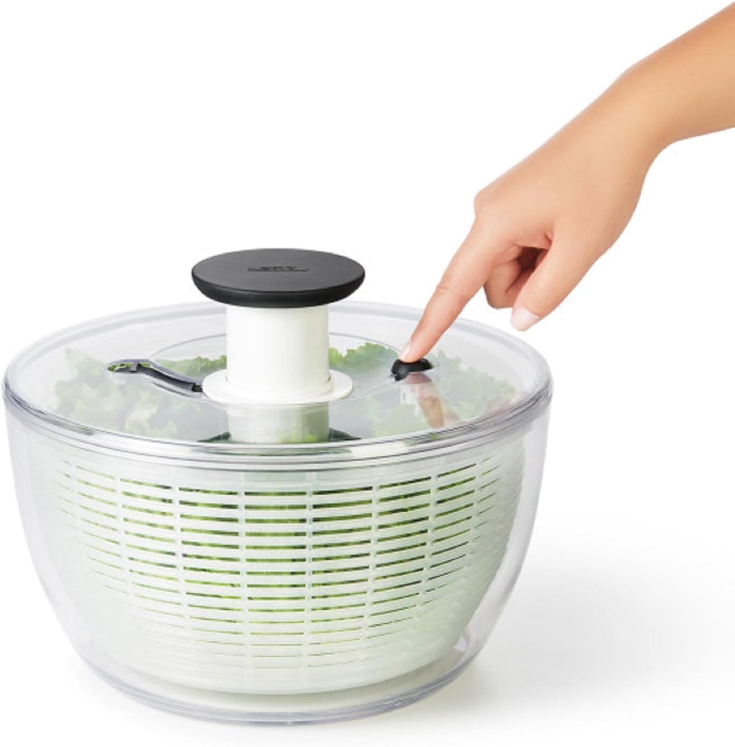 OXO Good Grips Salad Spinner - Efficient Lettuce & Fruit Washer | 6.22 Quart Capacity (Pack of 4)