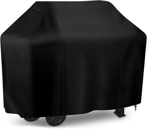 iCOVER 70-Inch BBQ Grill Cover - Waterproof & UV Resistant for Weber, Char-Broil, Nexgrill | Black
