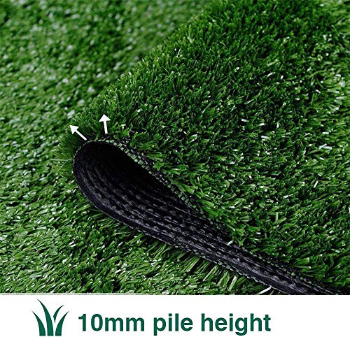 Artificial Grass Turf 6x10 Feet - 0.4 Inch Synthetic Lawn for Indoor Outdoor