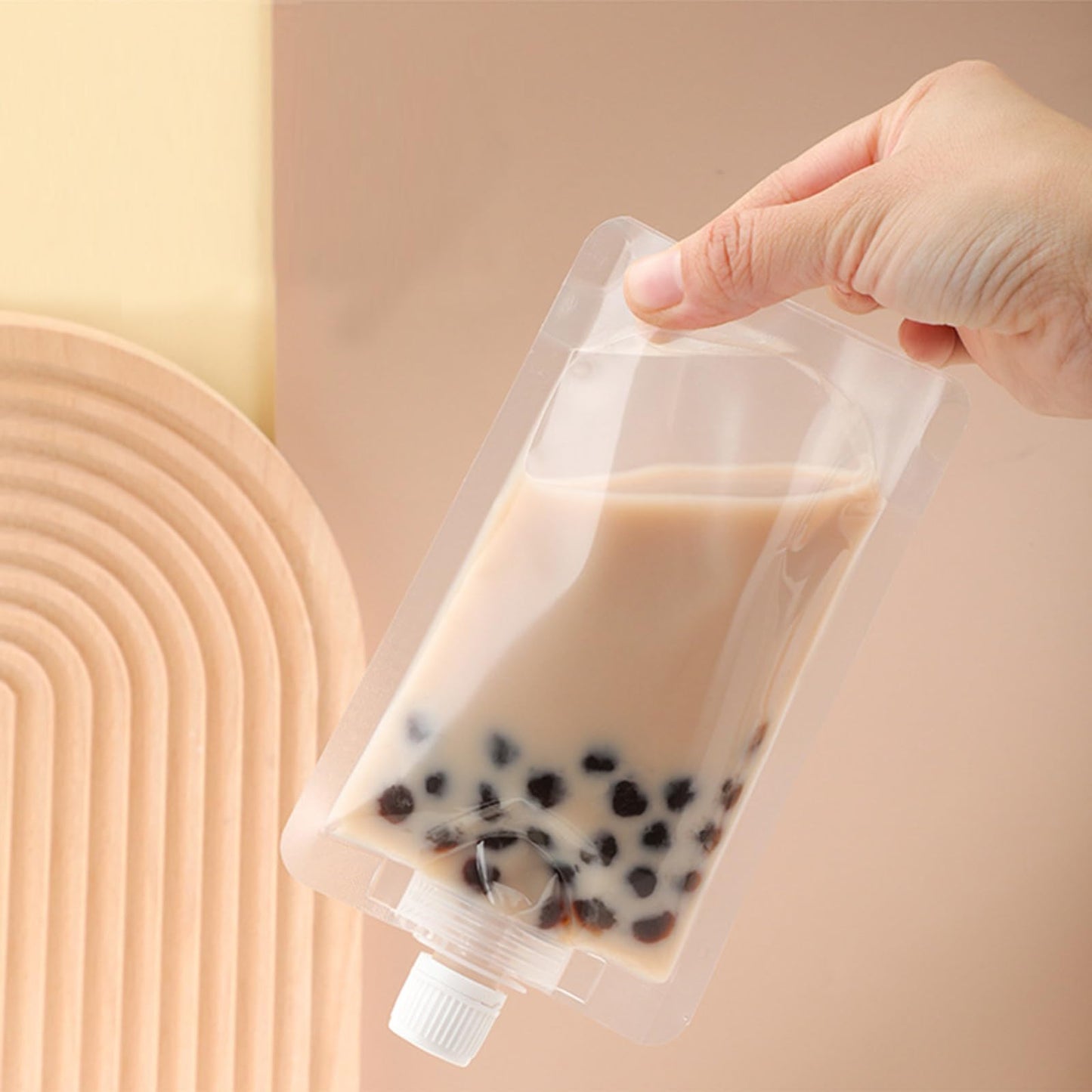 120 Pcs Plastic Flasks,3.5 Oz Drink Reusable Plastic Pouches Leak-Proof Juice Pouches Bags with 4 Funnels for Travel Outdoor Sports, Concerts, Events