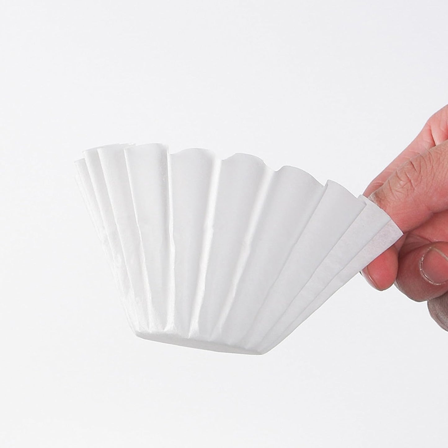 Skiennix 100 Count Coffee Filters - Flat Bottom Paper Filters for Fellow Aiden Coffee Maker