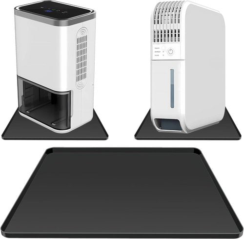 Dehumidifier & Humidifier Drip Pan Mat | Leak-Proof Non-Slip Silicone Floor Protector 18"x15" – Prevent Water Spills & Carpet Damage