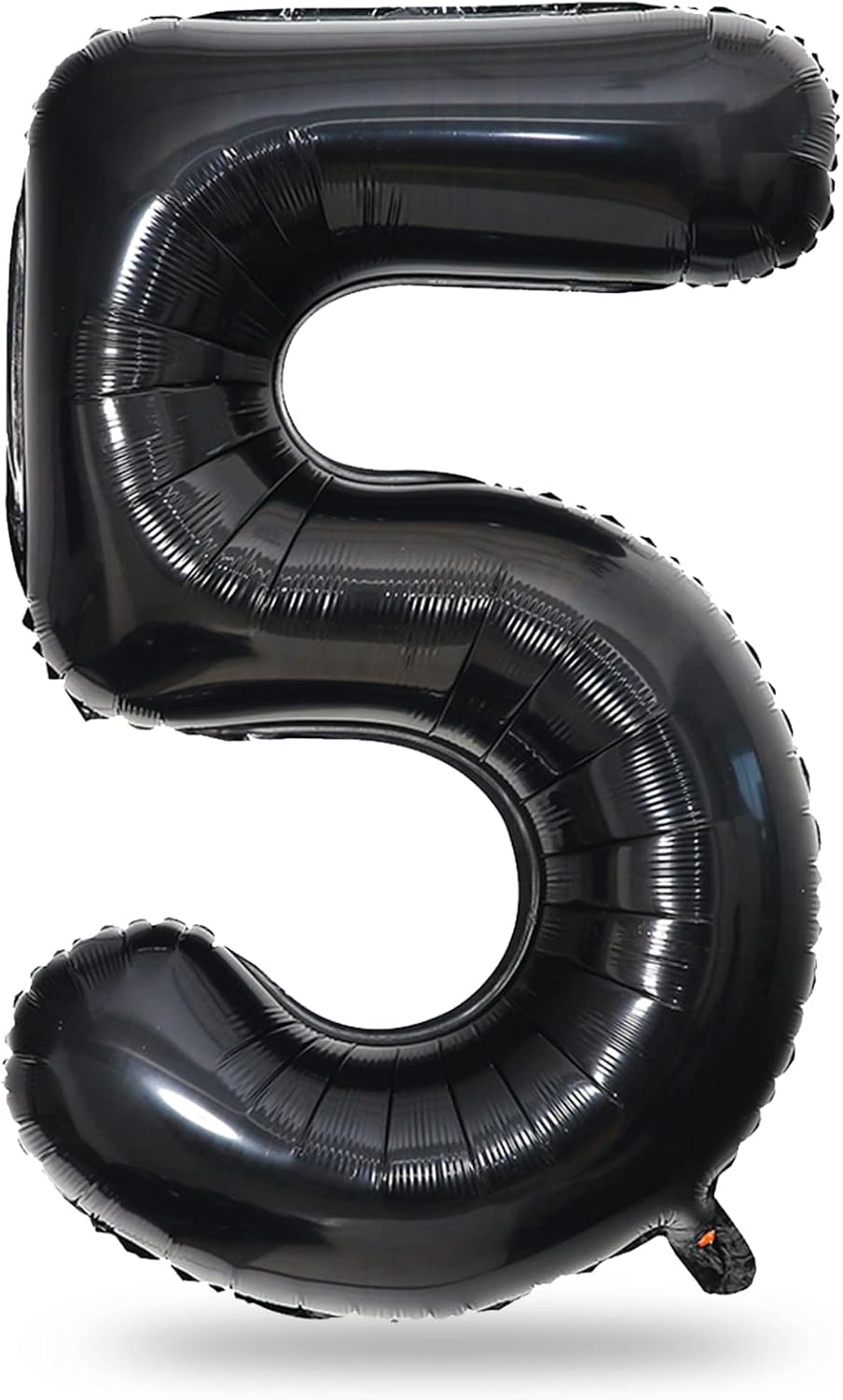 Skiennix 40-Inch Large Foil Number 5 Balloon - Self-Inflating Helium Decoration for Birthdays & Anniversaries