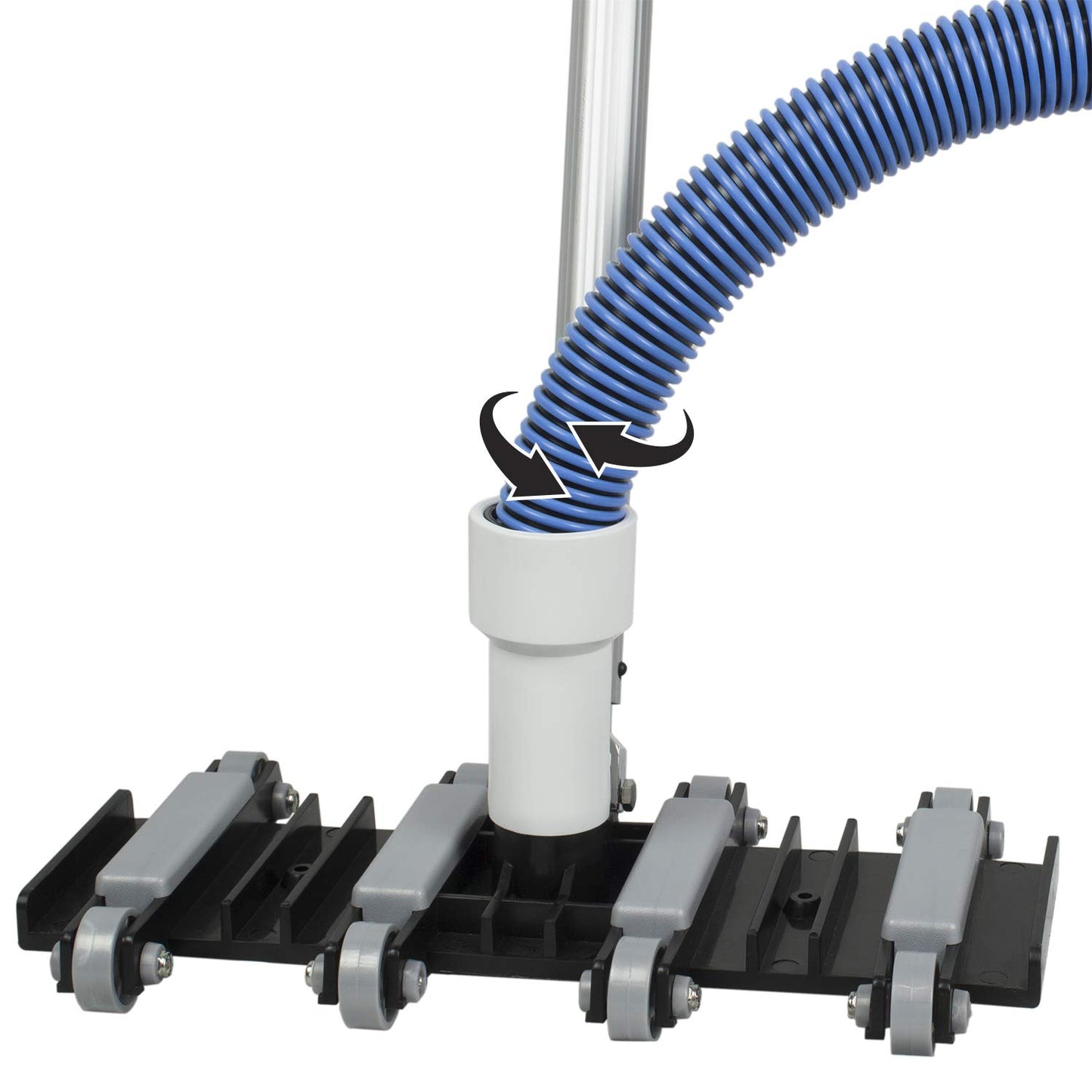 Poolmaster Manual Pool Vacuum Hose - 40 Ft Kink-Free Heavy Duty Cleaner for Inground & Above Ground Pools