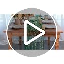 Green and Gold 10Ft Metallic Table Runner - Sheer Gauze Decor, Snowkingdom