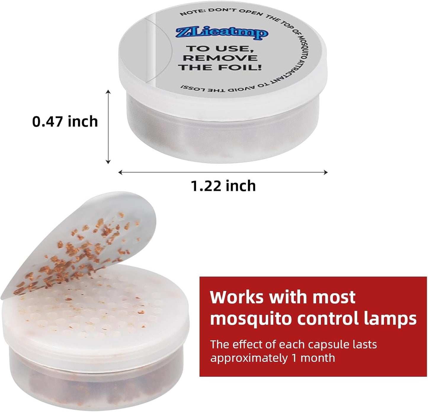 Skiennix Pest Lures - 9 Pack Mosquito Attractant Bait Refill | 270-Day Lasting High Catch Rate for Indoor/Outdoor Traps