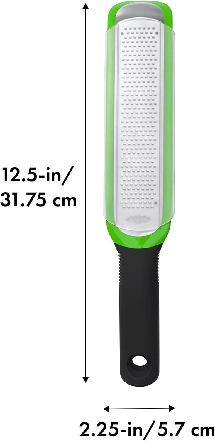 OXO Good Grips Zester & Grater - Precision Etched Blades for Effortless Grating & Zesting