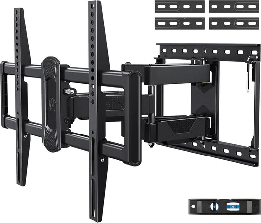 Mounting Dream Full Motion TV Mount - Adjustable Swivel & Tilt for 42-84 Inch TVs | Max VESA 600x400mm, 100 LBS Capacity
