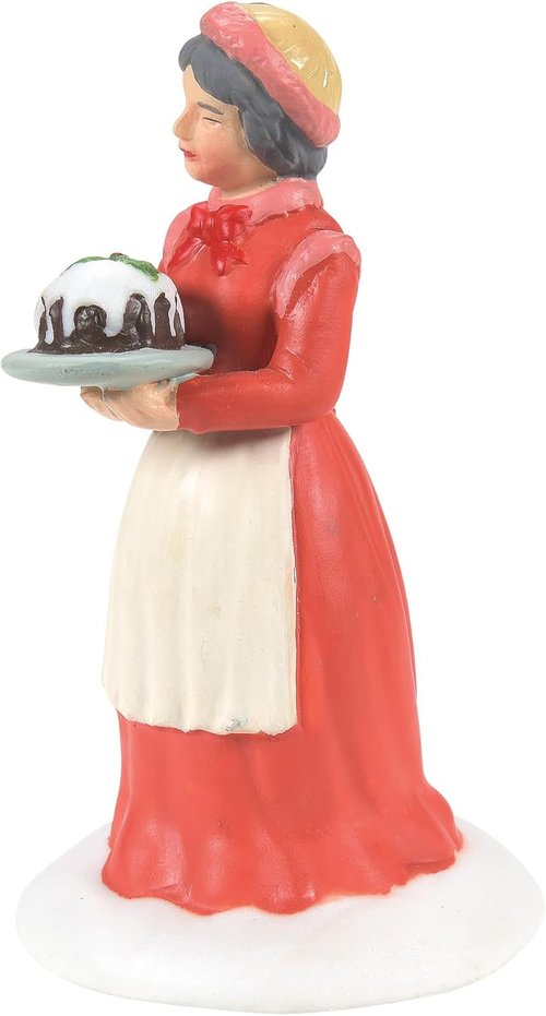 Department 56 Dickens Village - Silver Coin Bake Figurine | 2.75 Inch, Multicolor Decor