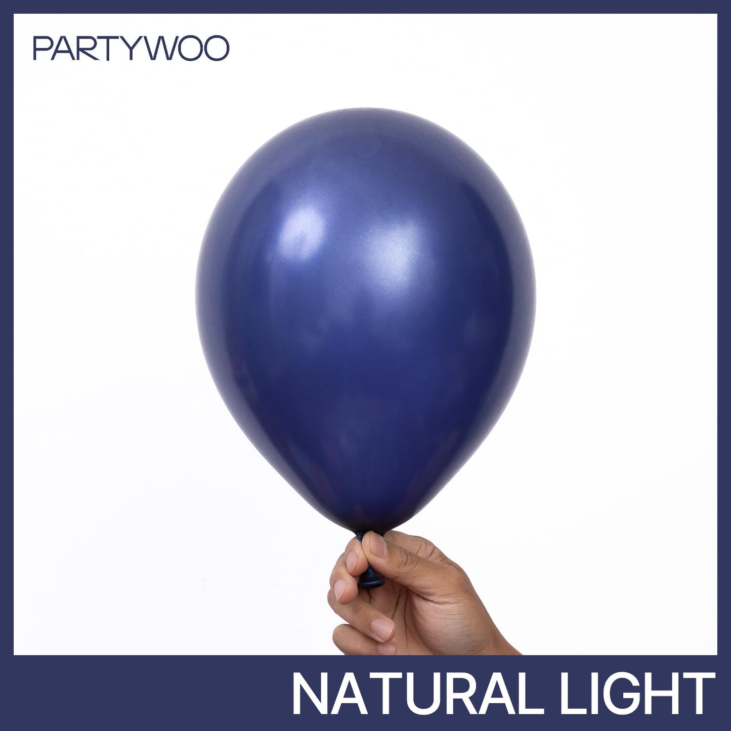 PartyWoo Navy Blue Balloons 100pcs Different Sizes of 36 18 12 10 5 Inch Dark Blue Balloon Arch Kit Garland for Graduation Wedding Sports Baby Shower Birthday Bachelorette Party Decorations Blue-Z90
