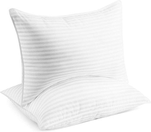 Beckham Hotel Collection Bed Pillows - Set of 2 Soft, Cooling Gel Pillows for All Sleep Positions