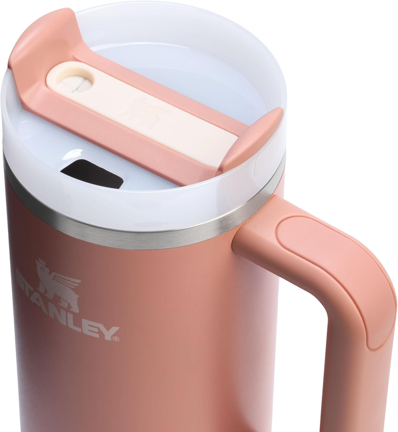 STANLEY Quencher H2.0 Tumbler - 30 oz Insulated Stainless Steel Cup with Handle & Straw | BPA-Free | Sienna