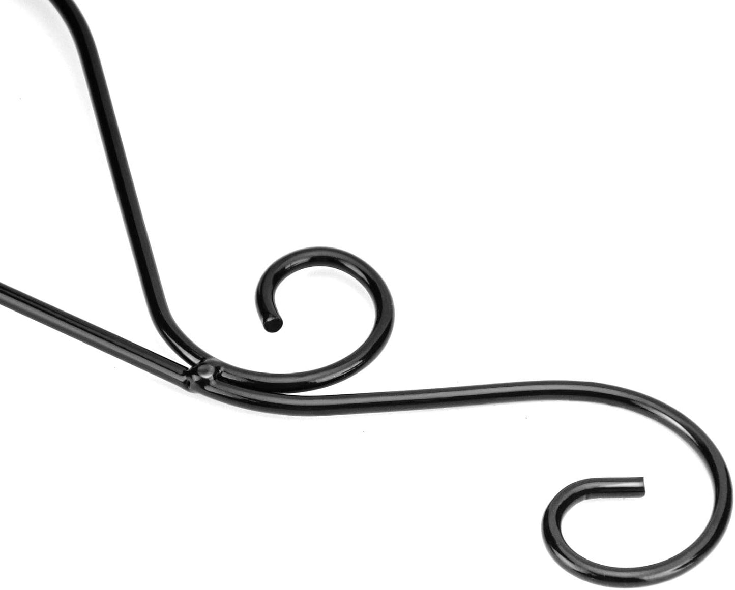 KEILEOHO 10-Inch Metal Plant Bracket - 6 PCS Wall-Mount Hangers for Indoor/Outdoor Decor