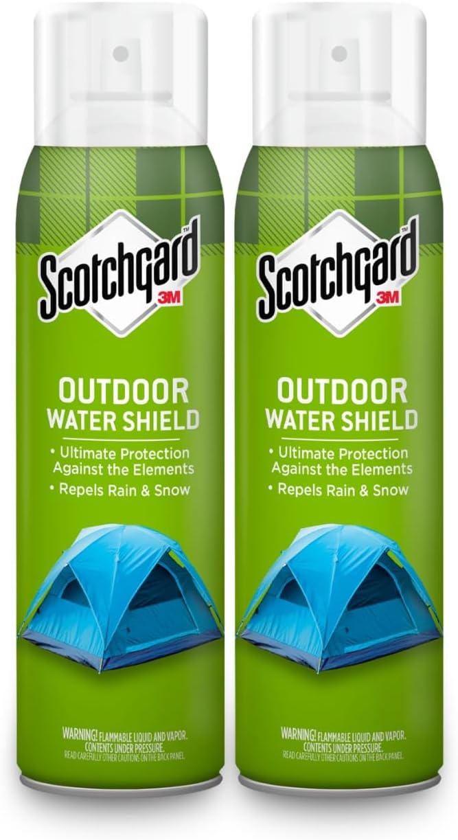 Scotchgard Heavy Duty Water Shield - Repels Water for Outerwear, Tents & Backpacks | 21 Ounces (2 Cans)