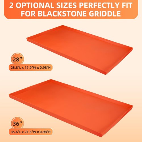 Blackstone 36" Silicone Griddle Mat - Heavy Duty Food Grade BBQ Cover for Rust, Grease & Dirt Protection