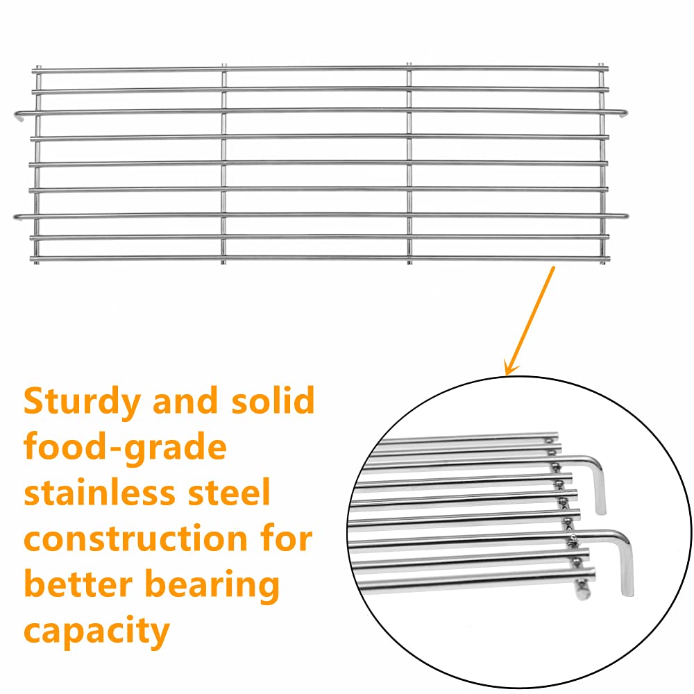 17 Inch Griddle Wind Guard/Wind Screen and Grill Warming Rack for Blackstone 17 Inch Griddle, BBQ Accessories Kit for Blackstone