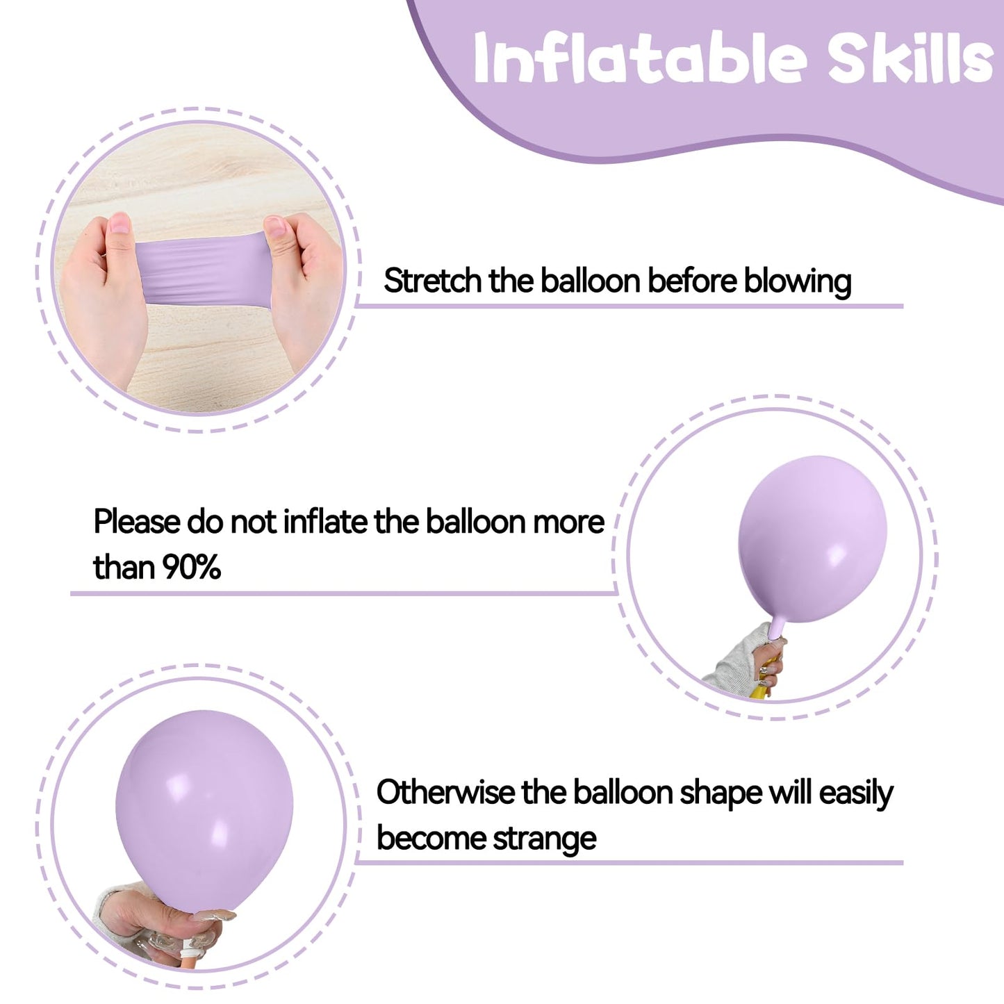 Pastel Pearl Balloons, 12 Inch Light Blue Purple Green Pink Yellow Latex Party Balloon for Birthday Graduation Anniversary Baby Shower Wedding Decorations