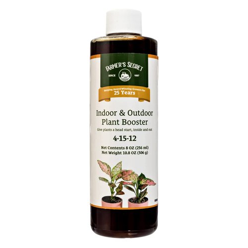 Farmer’s Secret - Indoor & Outdoor Plant Booster - Promotes Sustainable Growth - 8 Ounces