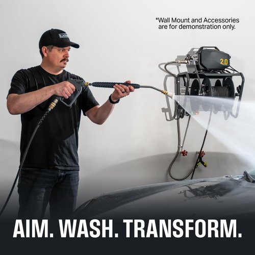 Active 2.0 Electric Pressure Washer - 1800 PSI High Pressure for Home Car Wash & Detailing | 2.0 GPM