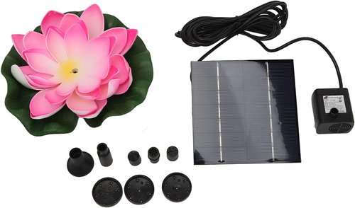 Alomejor Solar Fountain Pump - Energy-Efficient Eco-Friendly Water Feature for Garden Ponds & Bird Baths
