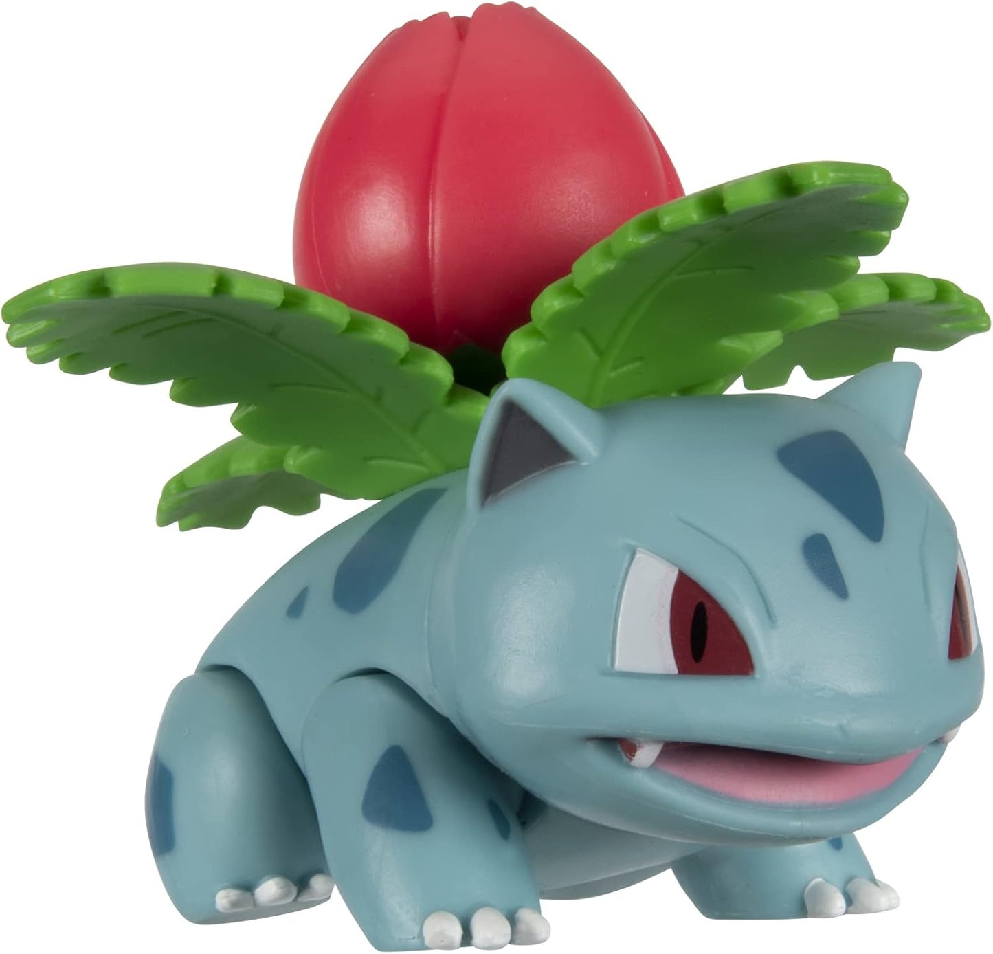 Pokémon Battle Figure Set - Grass-Type Theme with 4.5" Ludicolo, 3" Ivysaur & 2" Grookey | Perfect Gift for Kids