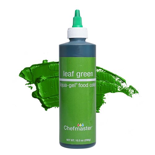 Chefmaster Liqua-Gel Food Color, 10.5-Ounce, Leaf Green