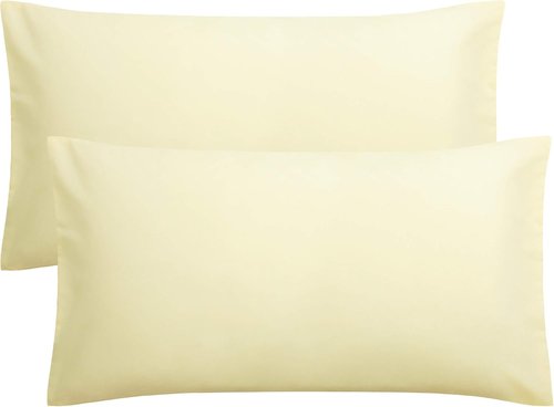 FLXXIE King Pillow Cases - Soft Microfiber Covers with Envelope Closure | Wrinkle, Fade & Stain Resistant, 20x36, Ivory