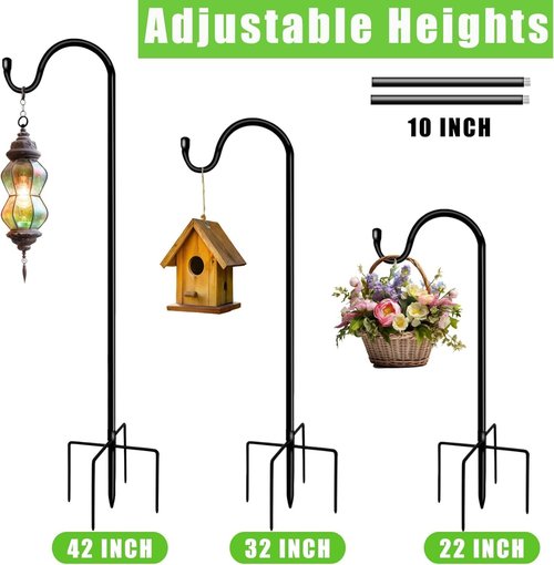 Heavy Duty Metal Garden Flag Stand by [Brand Name] - 42 Inch Weatherproof Yard Flag Pole Holder for Outdoor Decor (Black)