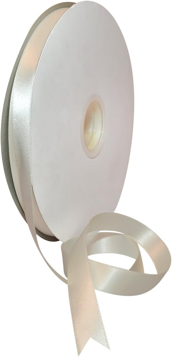 Rosy Mauve Double Face Satin Ribbon 3/8" x 100 YD - Perfect for Gift Wrapping, Crafts & Weddings