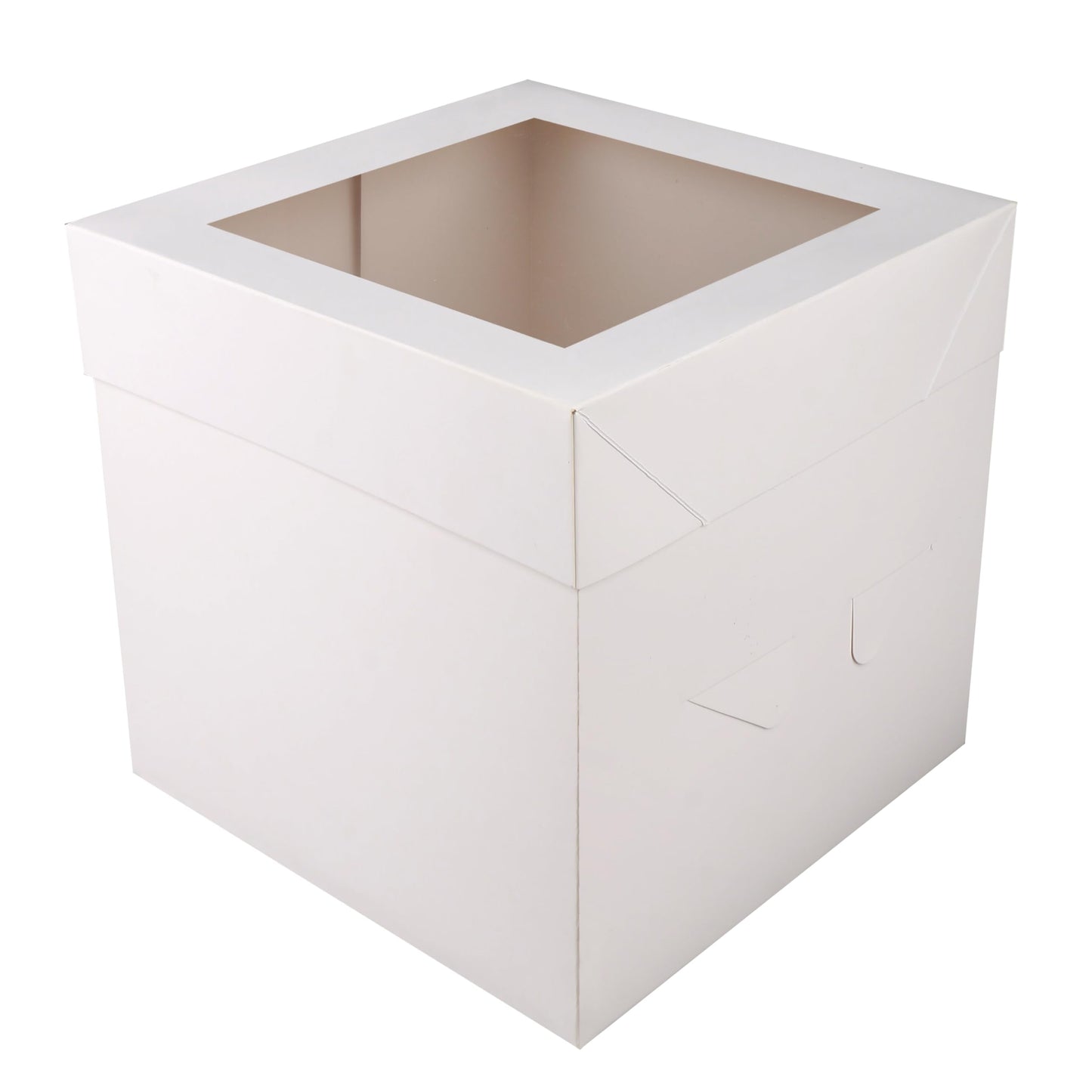 Cakebon Cake Boxes - 8x8x8 Inch 24-Pack Cajas Para Pasteles - Cake Box With Window for Birthdays, Weddings and Parties