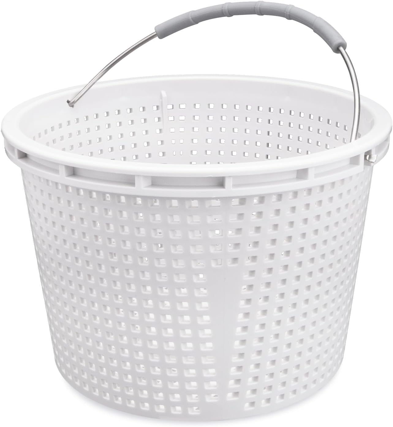 Pentair 8" Pool Skimmer Basket - Durable Design with Brass Weight & Rubber Grip | Compatible with U-3 & Hayward SP1070
