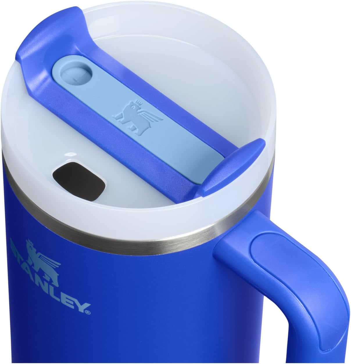 STANLEY Quencher H2.0 Tumbler - 40 oz Insulated Stainless Steel Cup with Handle & Straw | BPA-Free | Cobalt