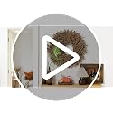 Fall Wreath for Front Door - 26 Inch Artificial Autumn Boxwood Decor - Orange
