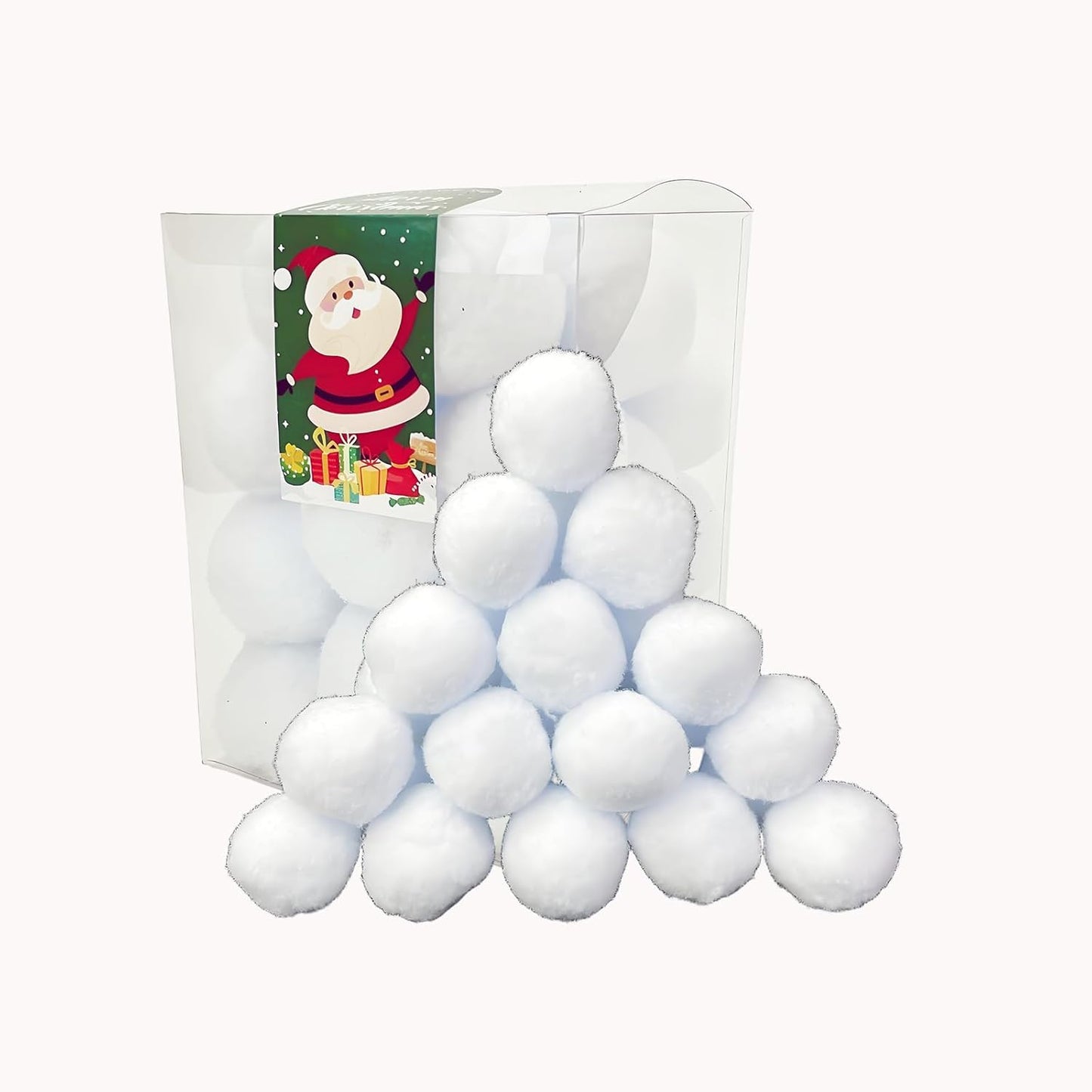 Snow Toy Globe - Soft Artificial Snow Fight Balls for Kids | Indoor & Outdoor Fun