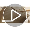 Euro Sham Pillow Covers 26x26 Cream White Set of 2 Linen Cotton Flange Edges