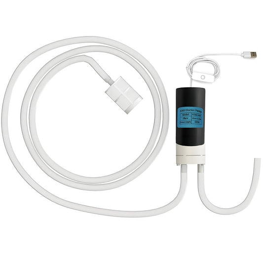 Wine Siphon Pump, Food Grade Auto Siphon Self Priming USB Electric Transfer Pump for Bottling Home Brew Wine, Beer, Kombucha, Mini Water Transfer Pump Kit, 2L/Min, No Mess Leak, Low Noise
