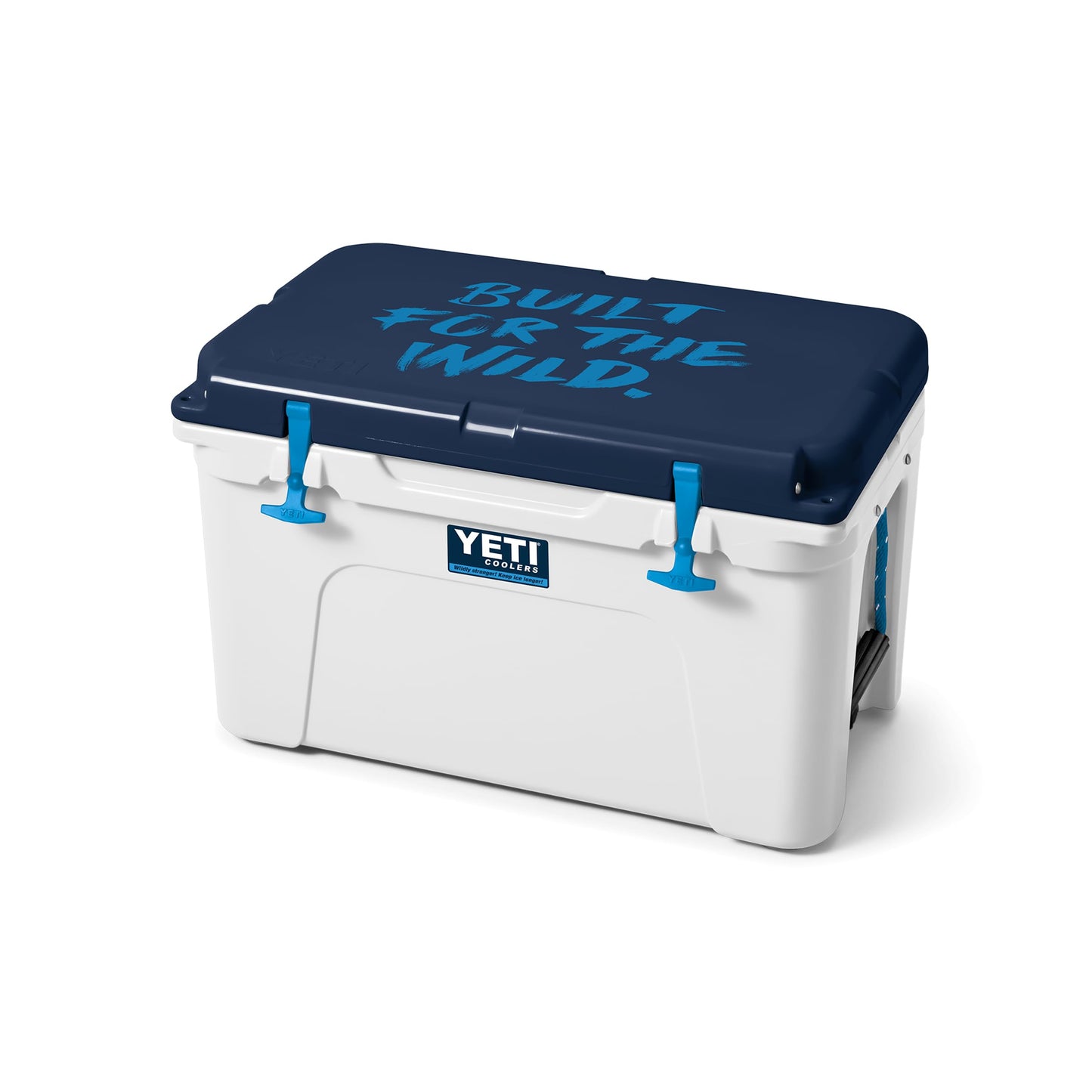 YETI Tundra 45 Cooler, White/Blue