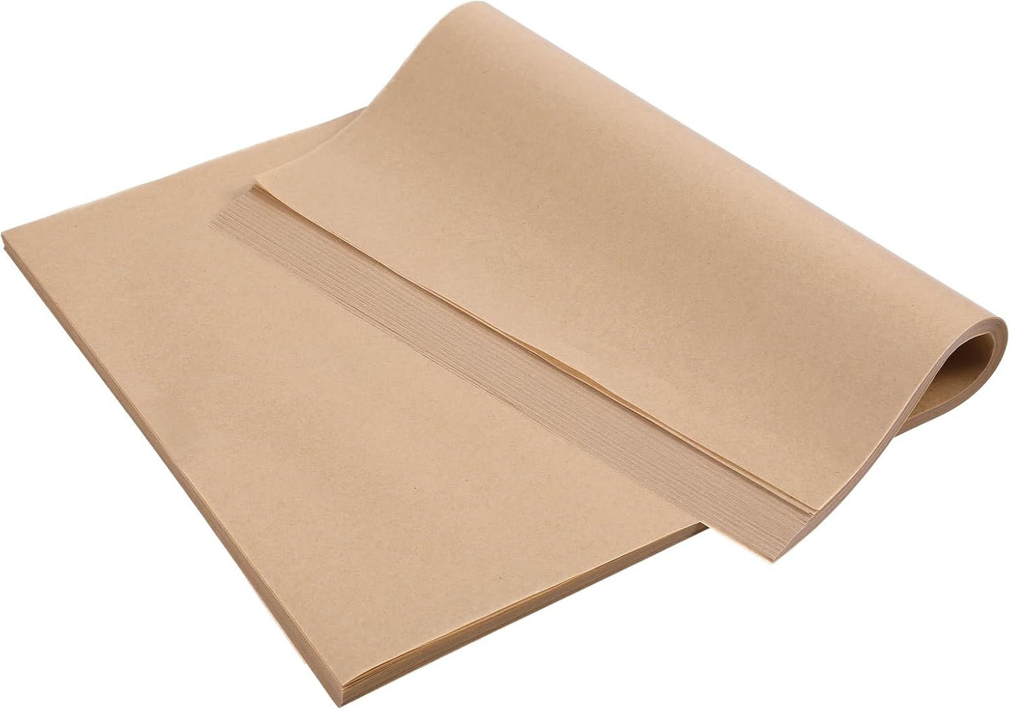 Large Parchment Paper Sheets by [Brand Name] - 200 Pcs Heavy-Duty Nonstick Baking Sheets | 13 x 18 Inch Brown Unbleached