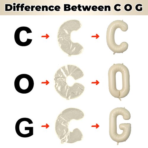 40 Inch Custom Letter Balloons, Giant Alphabet W Foil Name Ballon Cream White, Mylar Self Inflating Balloon Beige Letters W Decor, Helium Letter Customize Balloons for Women Birthday Party Decoration