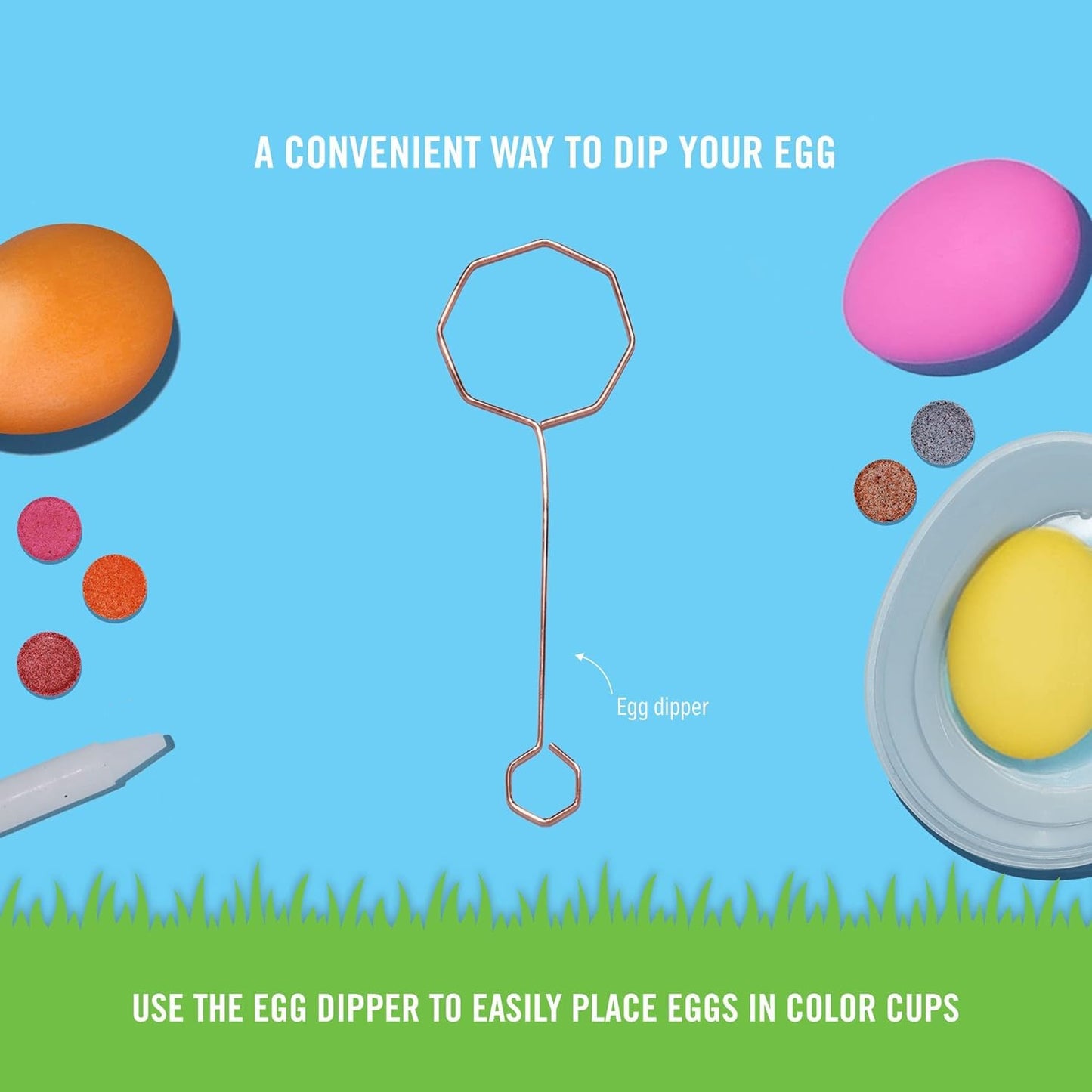 PAAS Easter Egg Coloring Cup Kits - 2 Pack