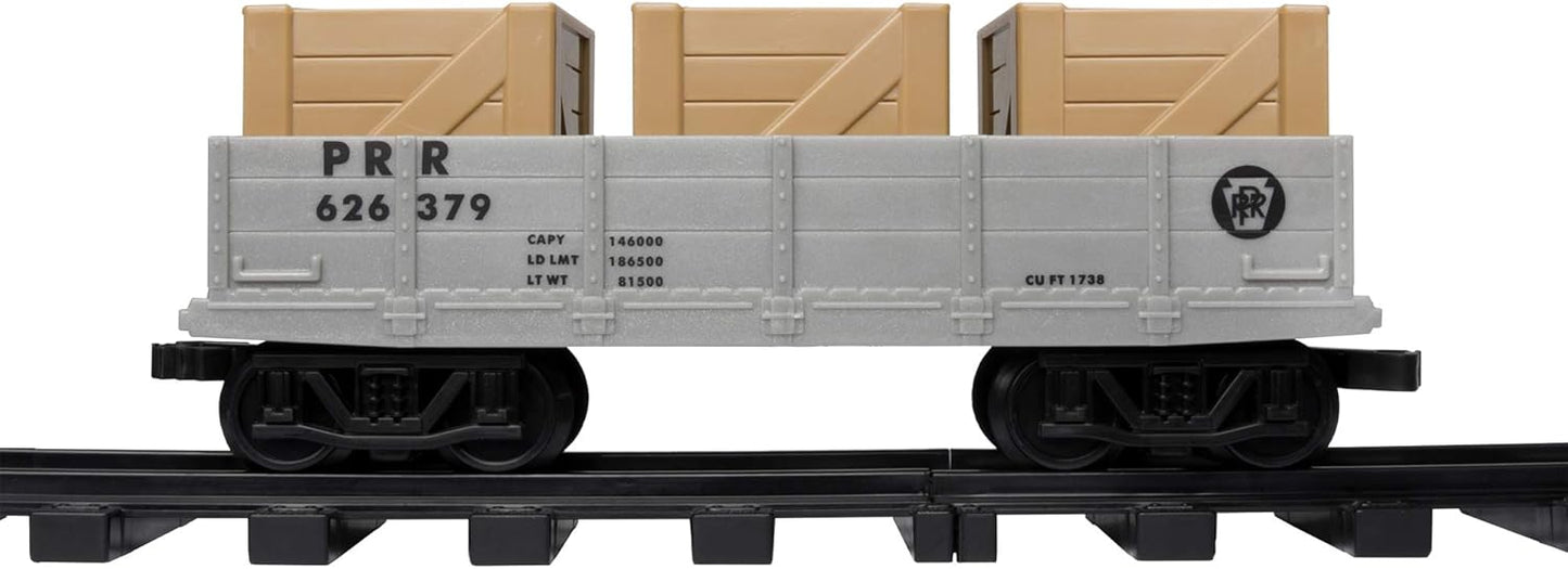 Lionel Pennsylvania Flyer Battery-Powered Train Set - Bluetooth Control, Smoke, Lights & Sounds | 2-Rail Track for Kids 4+