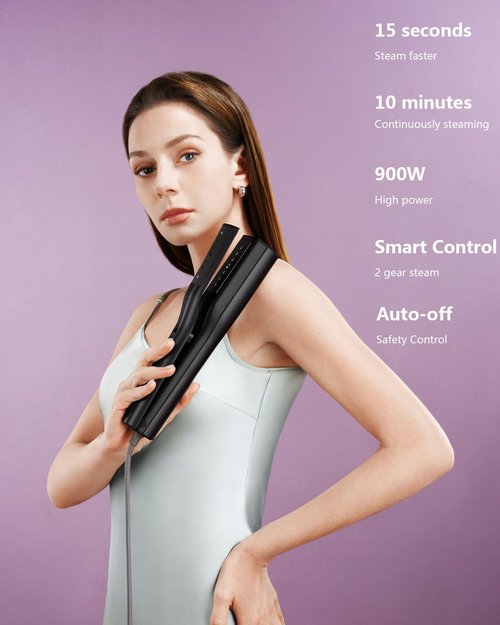 G4 Pro Travel Steamer - Lightweight Clothes Steamer with 15s Heat-Up & Auto Shut-Off | Global Voltage Adaptation