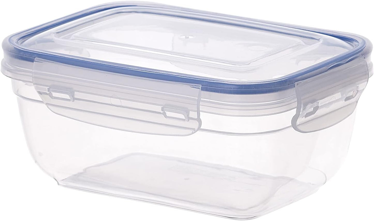 Superio Food Storage Containers - Airtight, Leak-Proof Meal Prep Set | BPA-Free Plastic, Microwave & Freezer Safe, 3 Pieces