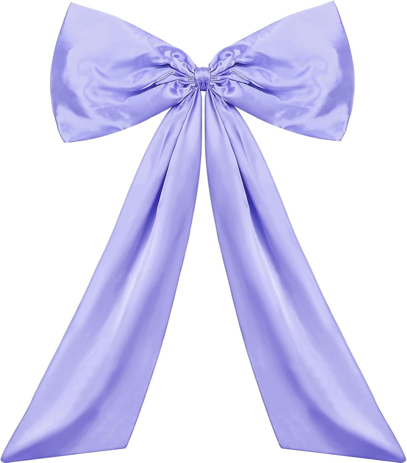 Wavwavw Bow Decor - Large Lavender Purple Bow for Room & Birthday Party Backdrop | 24 x 36 Inches