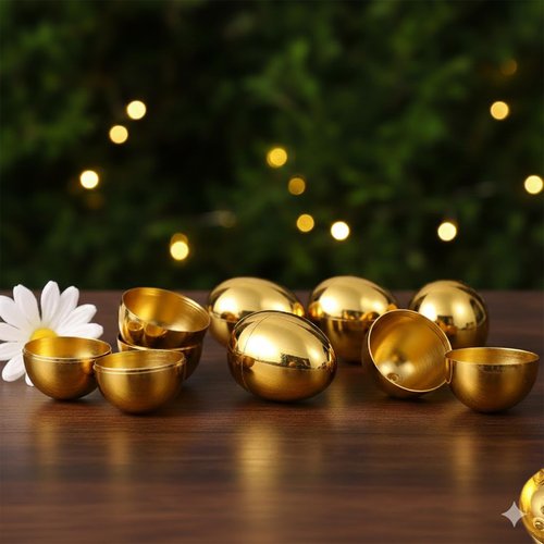 15 Pcs Fillable Golden Eggs Easter Plastic Empty Large DIY Crafts Hunt Games Party Favor Stuff