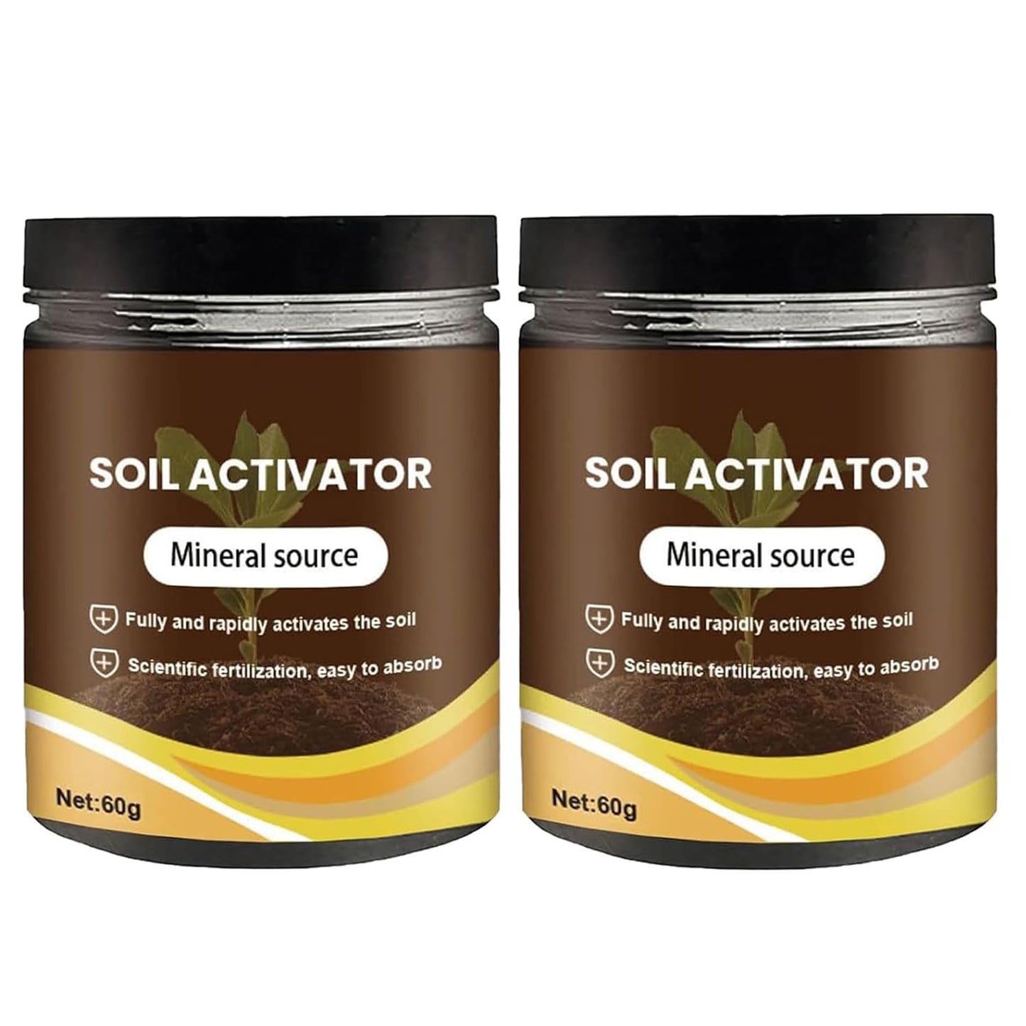 Organic Bone Meal Plant Food by Soil Activator - Boosts Root Growth for Indoor & Outdoor Plants | 2-Pack