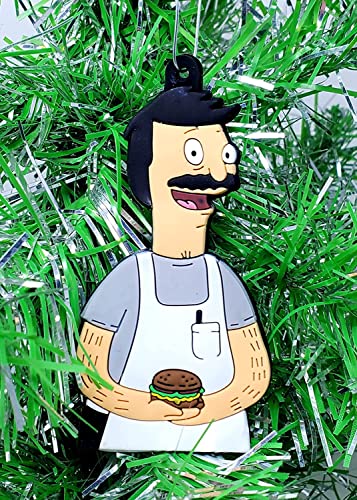 Bob Belcher Multicolor Resin Ornament - Unique Shatterproof Christmas Figurine (3" Tall)