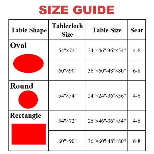 FeelingWarm Clear Table Cover Protector - Oval Clear 60x 90 Inch Plastic Tablecloth Vinyl Transparent Kitchen Waterproof Dining Desk Protector